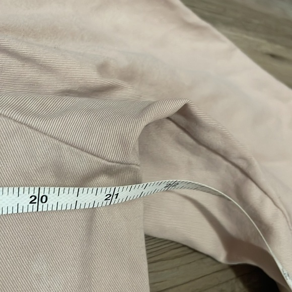 Aerie Tan Softest Utility Jumpsuit One Piece Ruffle Edge Button up Size L - Picture 5 of 10